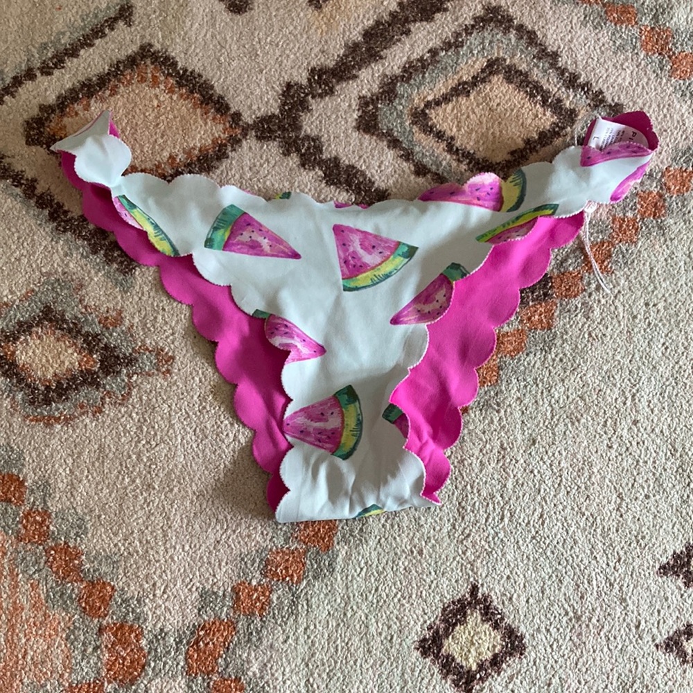PILY Q watermelon bikini bottom